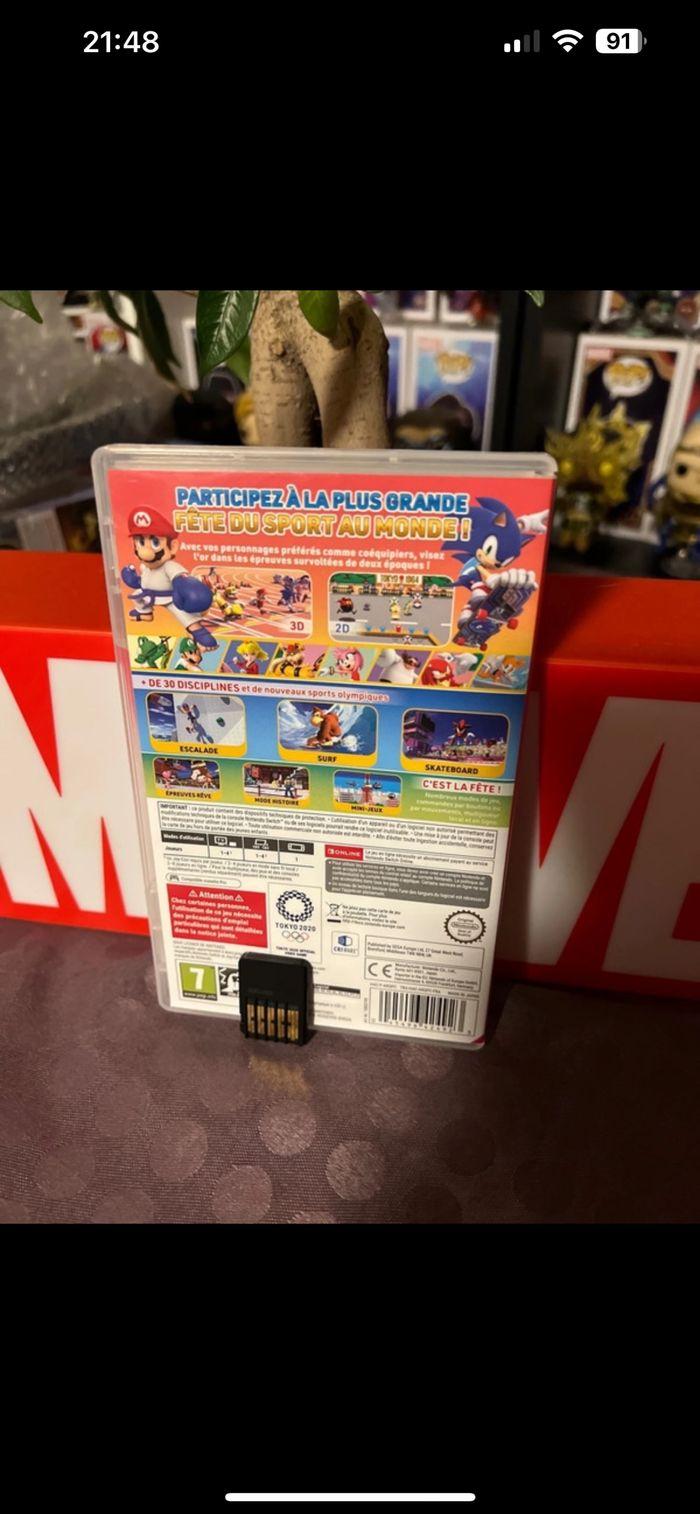 Jeu Nintendo Switch Mario et sonic aux jeux olympiques - photo numéro 2