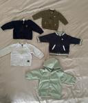 Super lot de gilet/veste bébé garçons 3mois okaidi