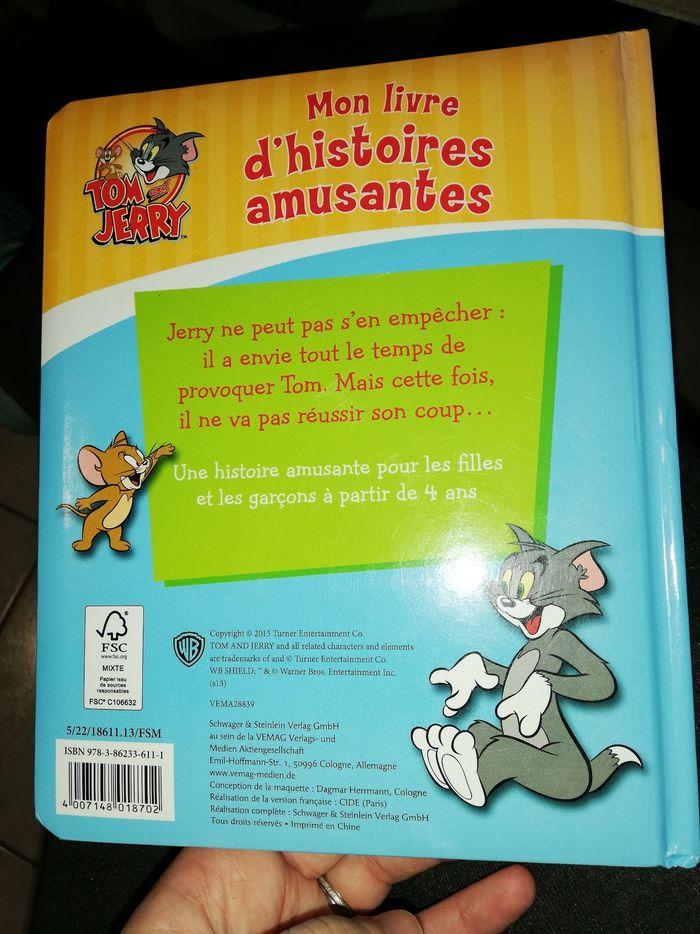 Mon livre d histoires amusantes Tom et Jerry - photo numéro 2