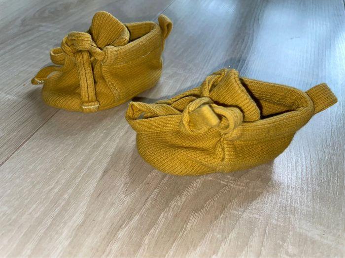 Chaussons naissance tape à l’œil - photo numéro 2