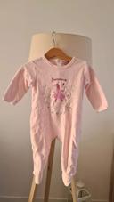 Pyjama 12 mois rose