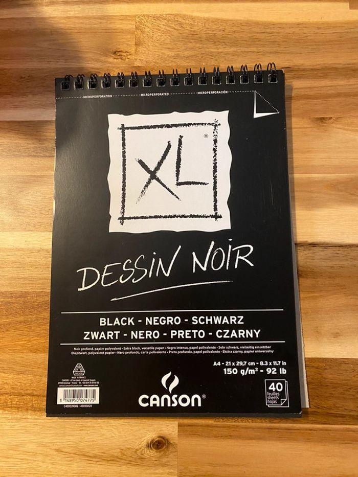 Bloc Canson dessin noir XL neuf - photo numéro 1