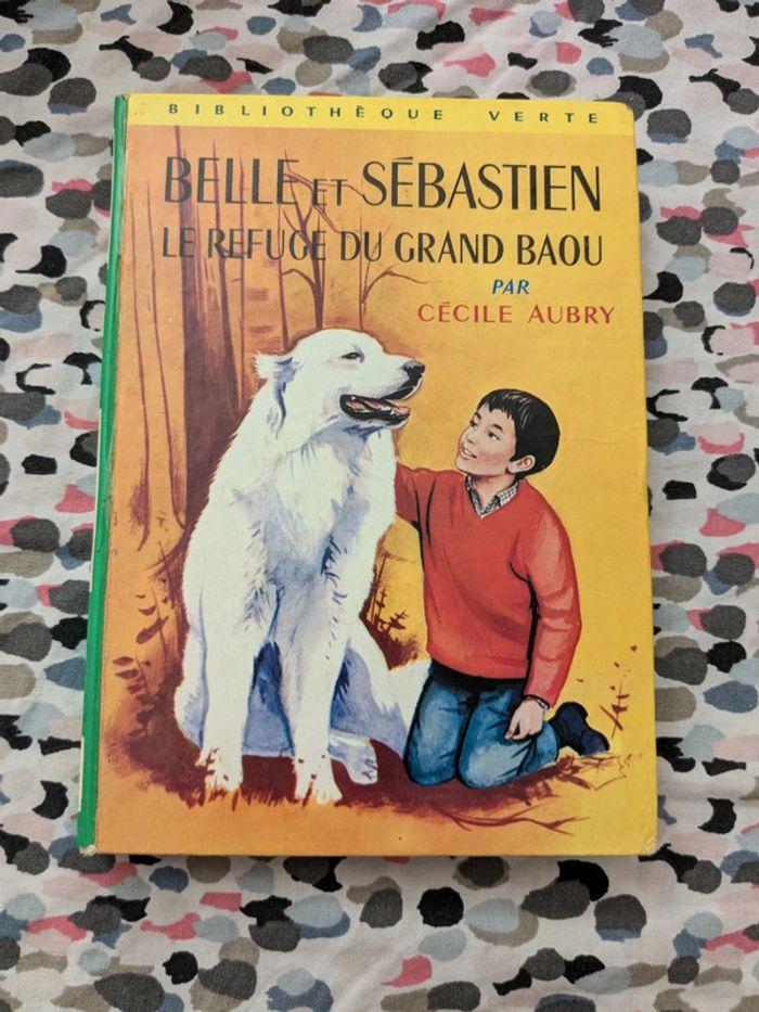 Belle et Sébastien, le refuge du grand Baou, bibliothèque verte - photo numéro 1