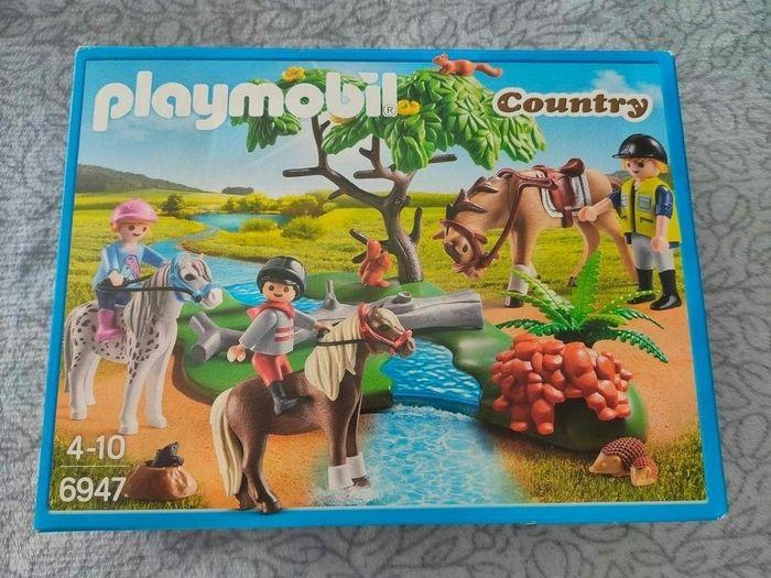 6947 - Cavaliers et poneys et cheval - Playmobil Country - photo numéro 1