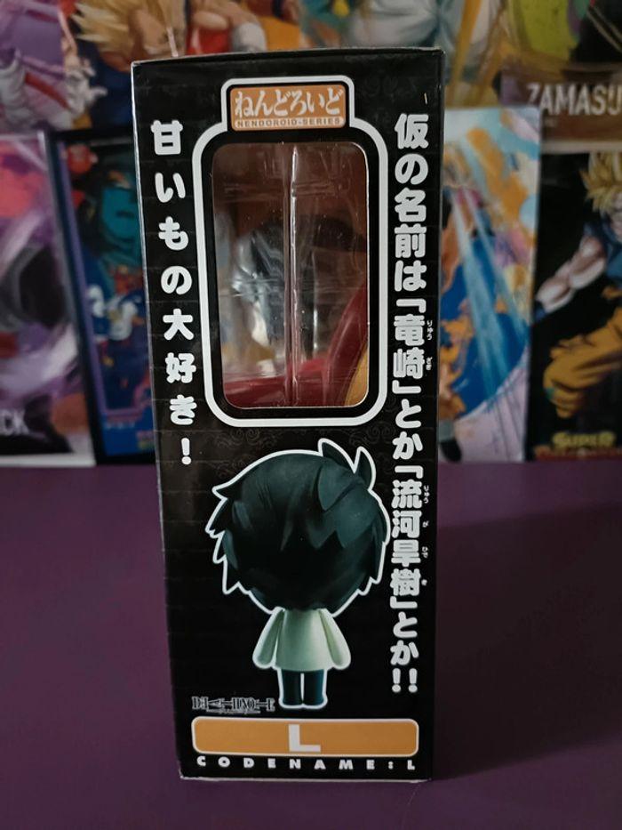 Death Note Detective L Lawliet Nendoroid 17 Scene Anime Figure Good Smile - photo numéro 4