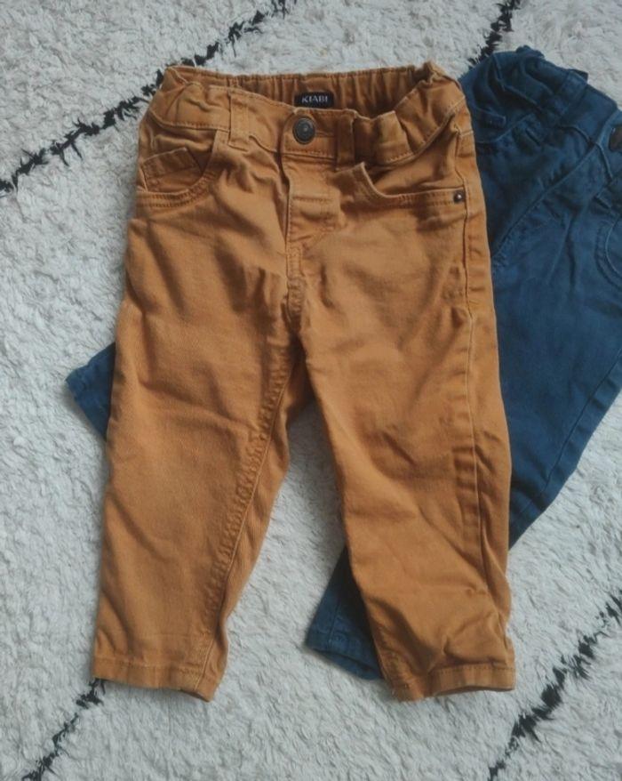 Lot de 4 jeans skinny/slim 18 mois - photo numéro 4