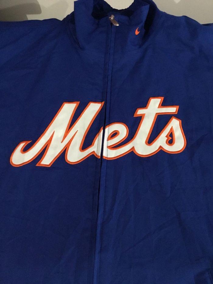 Veste légère pour homme Nike New York Mets baseball bleu royal taille L 045 - photo numéro 4