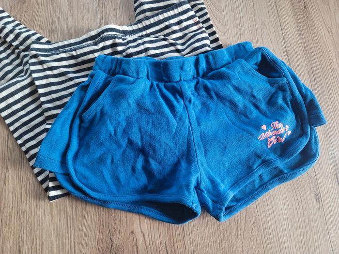 Lot legging Esprit neuf + short kiabi 6 ans - photo numéro 1