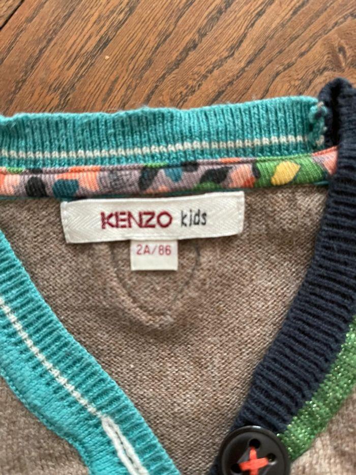 Pull sans manche kenzo - photo numéro 2