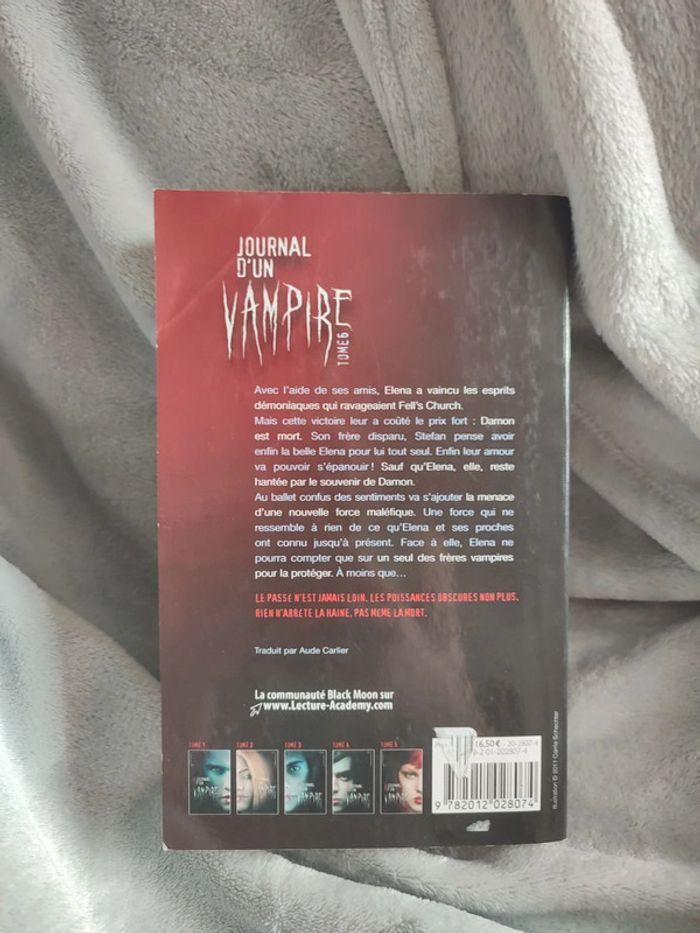 Journal d'un vampire tome 6 vampire diaries L.J Smith - photo numéro 2