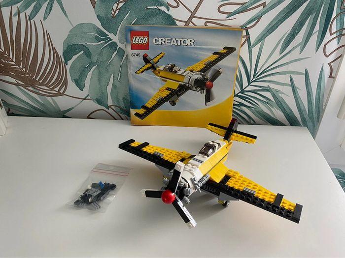 Lego créator 6745 l’avion à hélice - photo numéro 1