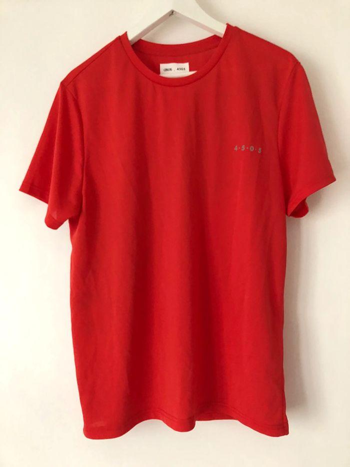 T shirt sport rouge ASOS taille L - photo numéro 1