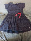 Robe petit pois 18m