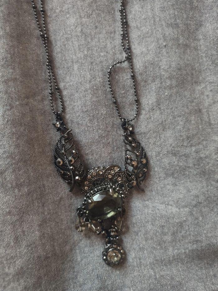 Collier en hématite noire Pilgrim - photo numéro 2