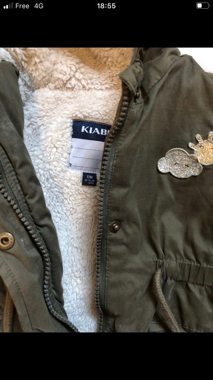 Manteau Kiabi kaki - photo numéro 2