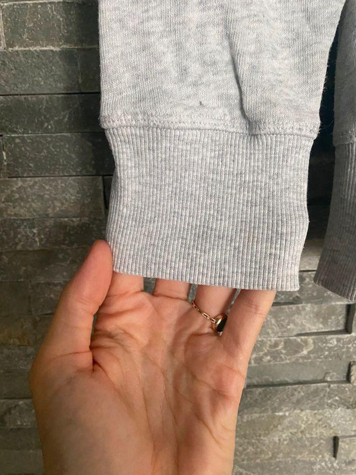 Sweat-shirt à capuche gris H&M - photo numéro 4