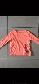 Tee shirt orange vertbaudet