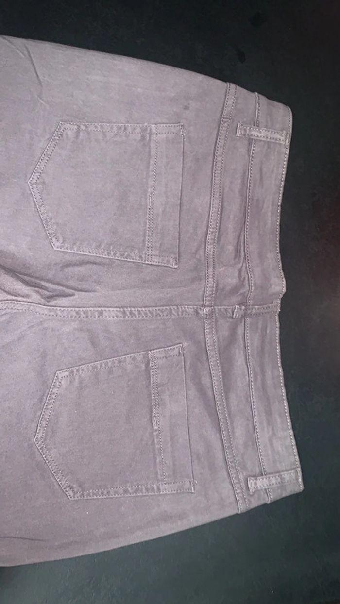 Pantalon droit gris - photo numéro 4