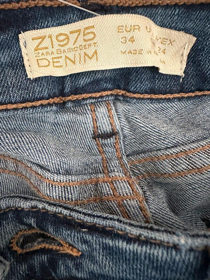 Jean skinny Zara used zip cheville taille 34 - photo numéro 6