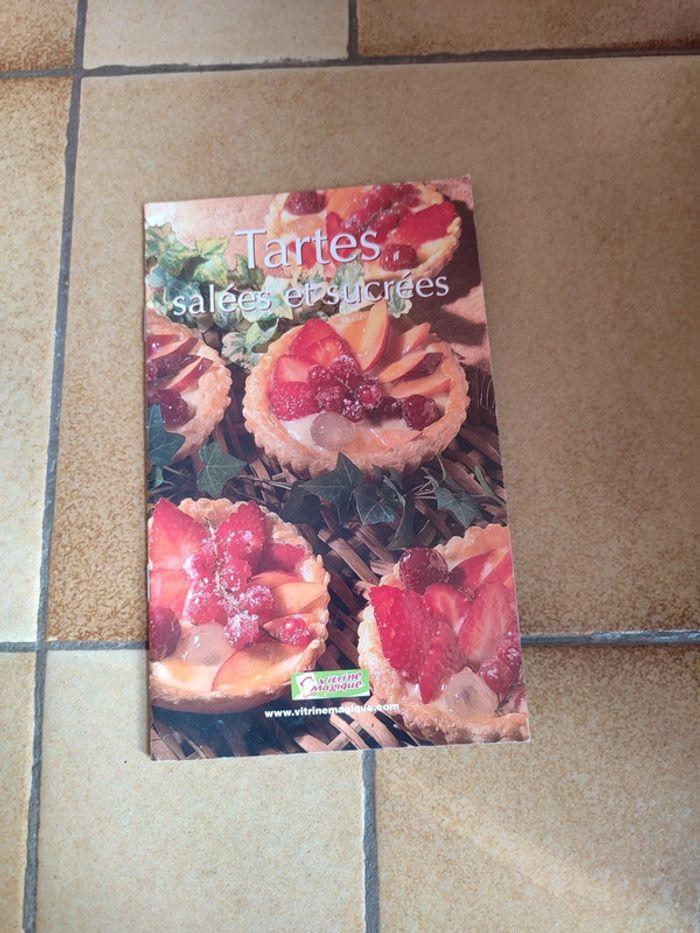 Tartes salées et sucrées vitrine magique livre vintage ancien recette - photo numéro 2