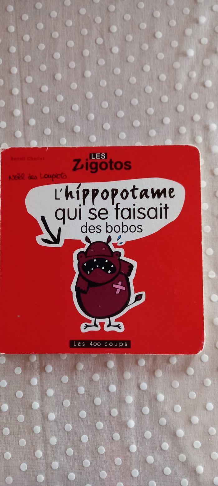 Livre L'hippopotame qui se faisait des bobos - photo numéro 1