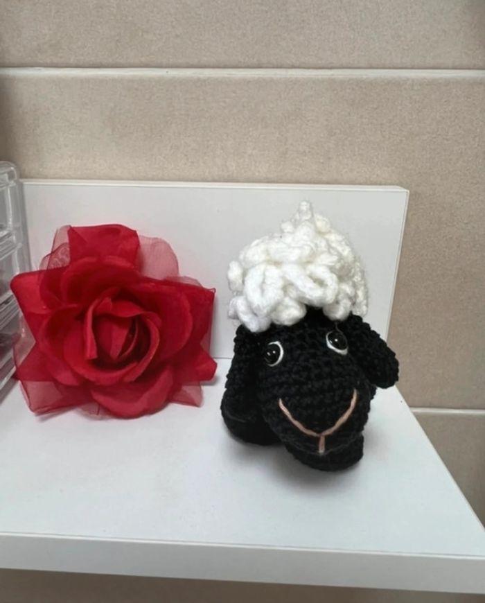 Mouton, en crochet, blanc - photo numéro 2