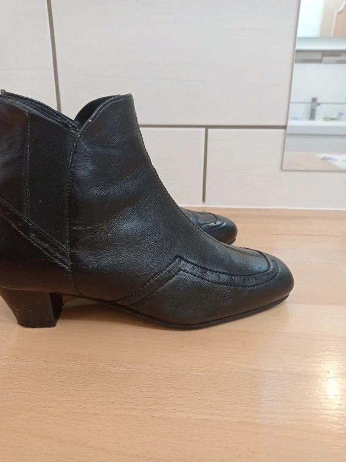 Bottines Cuir Taille 37 Pédiconfort - photo numéro 8