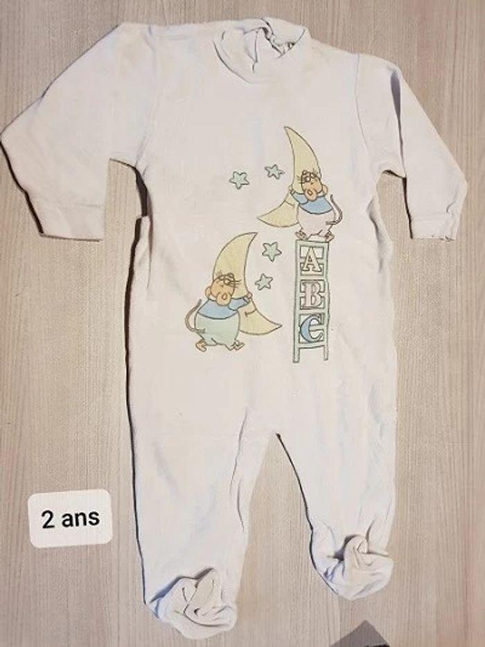 Lot 3 Pyjamas 2 ans fille - photo numéro 1