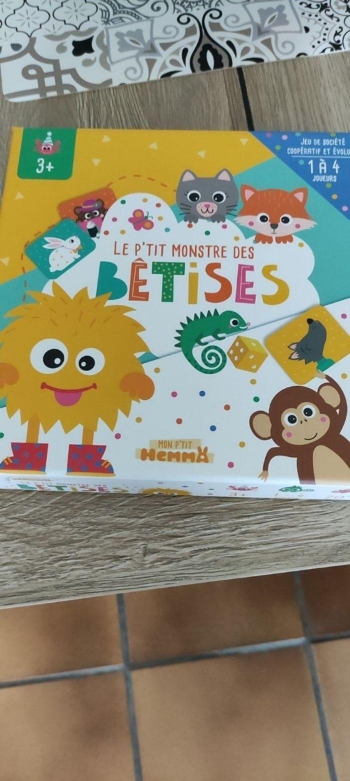 Jeu Le p'tit monstre des bêtises