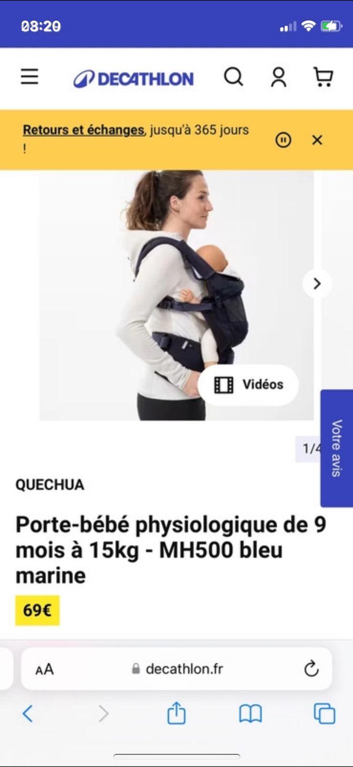 Porte bébé Quechua - photo numéro 3