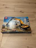 Lego City 60420  La pelleteuse de chantier jaune