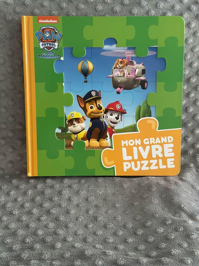 livre puzzle pat patrouille - photo numéro 1