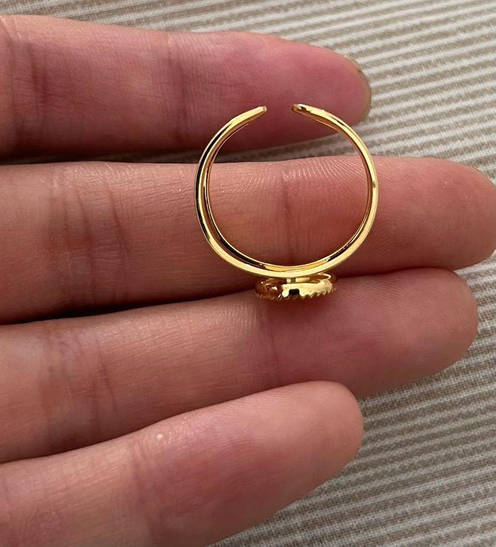 Bague dorée à l’or fin - photo numéro 3