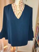 Blouse  bleu  marine