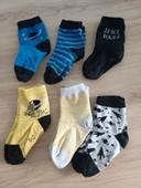 Lot 6 paires chaussettes 19/22