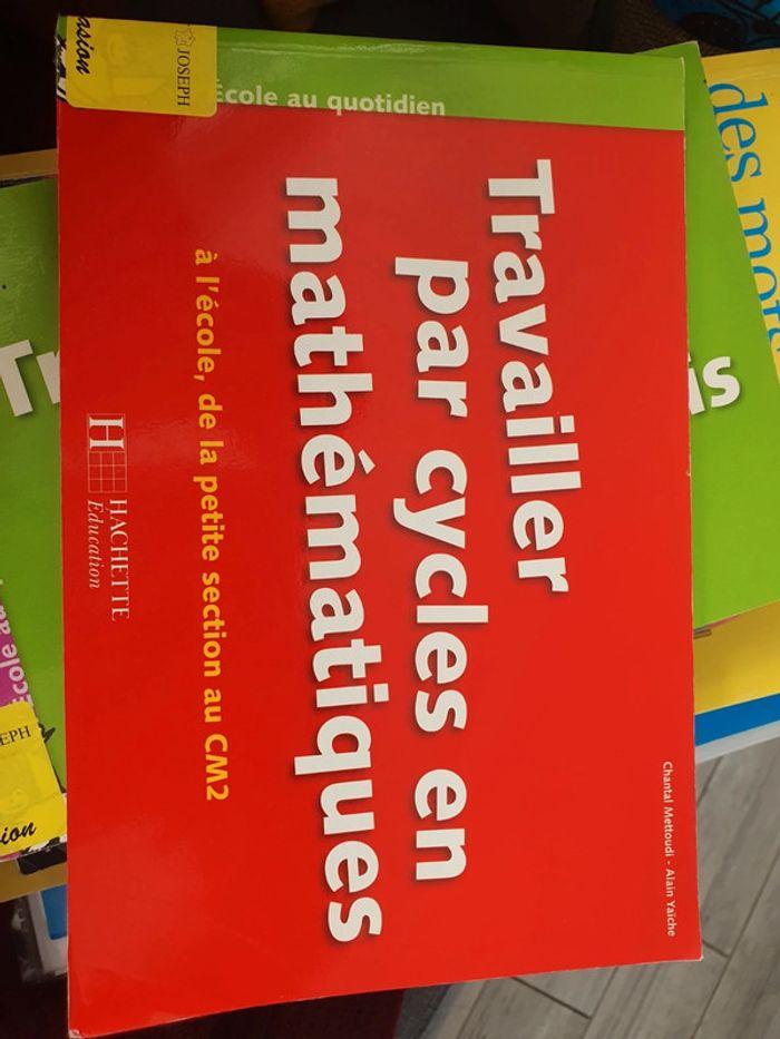 Travailler par cycles en mathématiques de la PS au CM2 - photo numéro 1