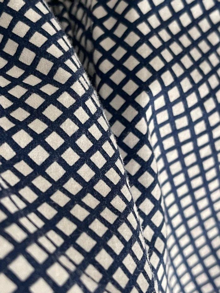 Chemise garçon à motif blanc/bleu marine « Les gamins » - photo numéro 4