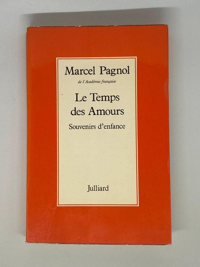 Livre ancien Marcel Pagnol - Le temps des amours 📖 - photo numéro 1