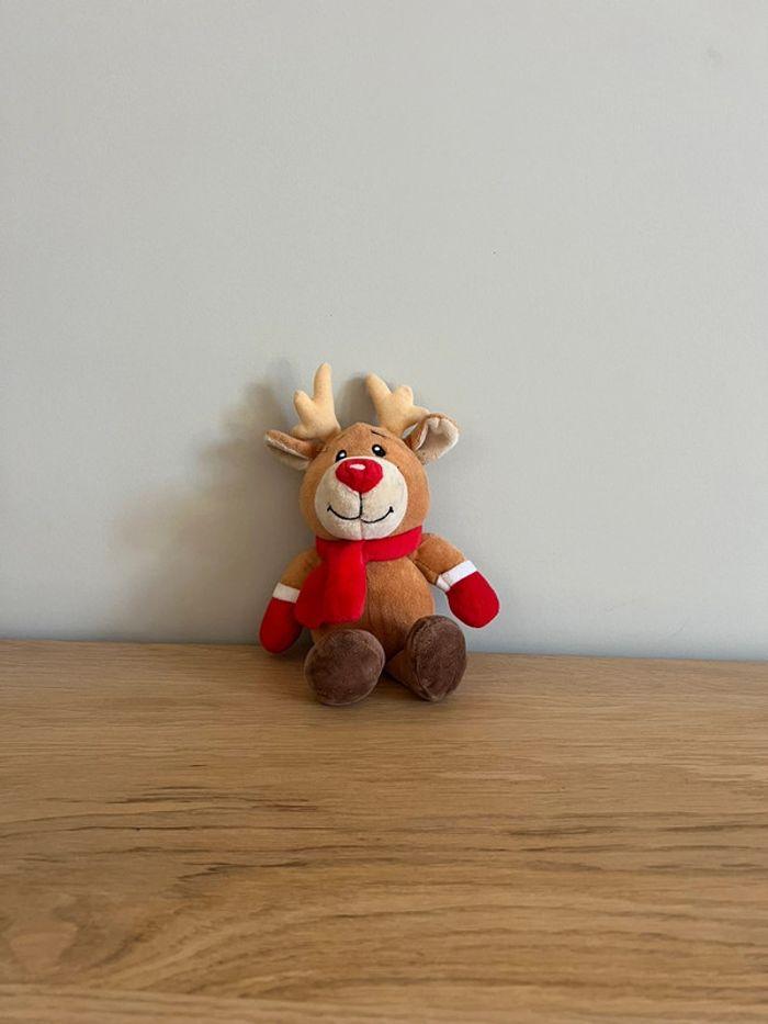 Peluche renne de Noël - photo numéro 1