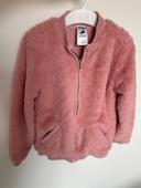 Gilet/manteau rose 6ans