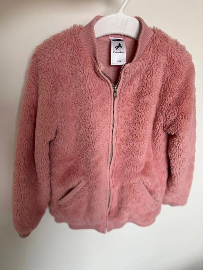 Gilet/manteau rose 6ans - photo numéro 1