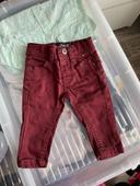 Jeans bordeaux