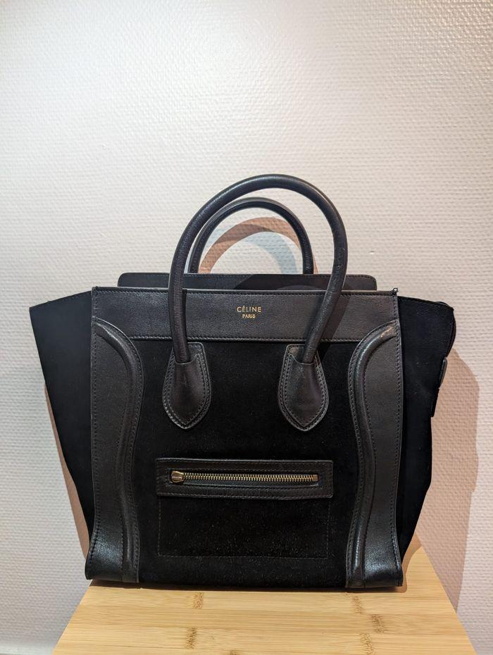 Sac a main  luggage celine noir - photo numéro 1