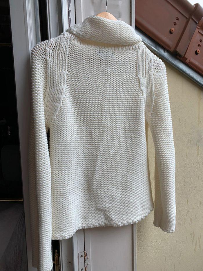 Pull col roulé blanc cassé d’Autre Ton taille 1/S/36 - photo numéro 5