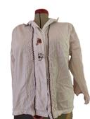 Chemise René Derhy Blanc broderies Taille M