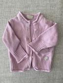 Gilet mauve 6 mois PikOuic