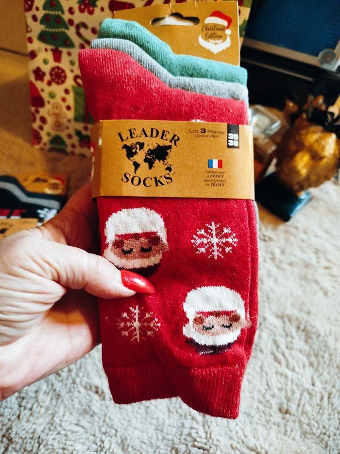 Lot chaussettes Noël Leader socks lo - photo numéro 6