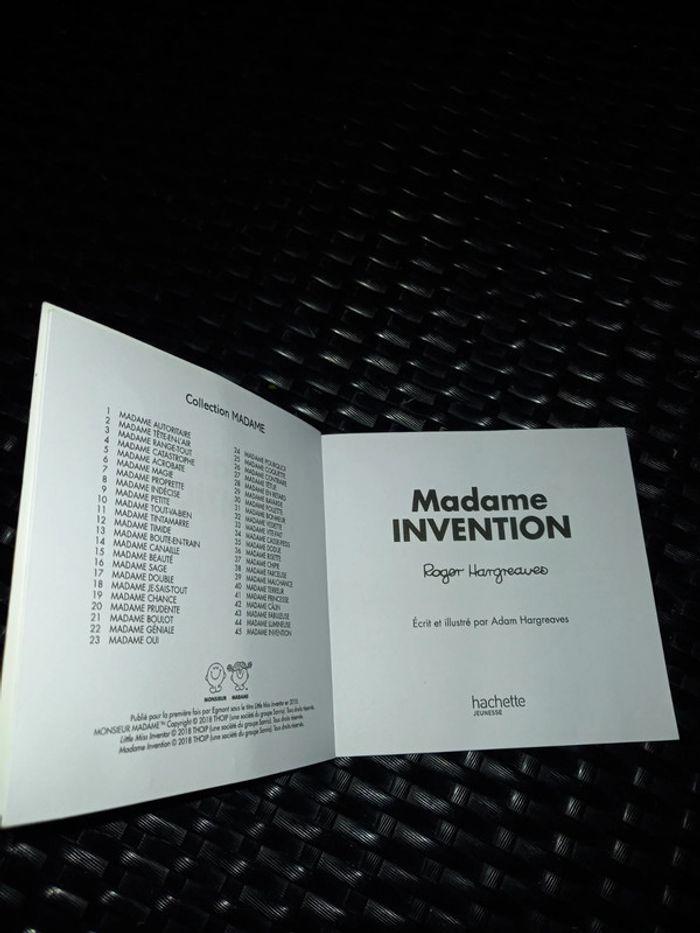 Livre Mme Invention collection Monsieur Madame - photo numéro 4