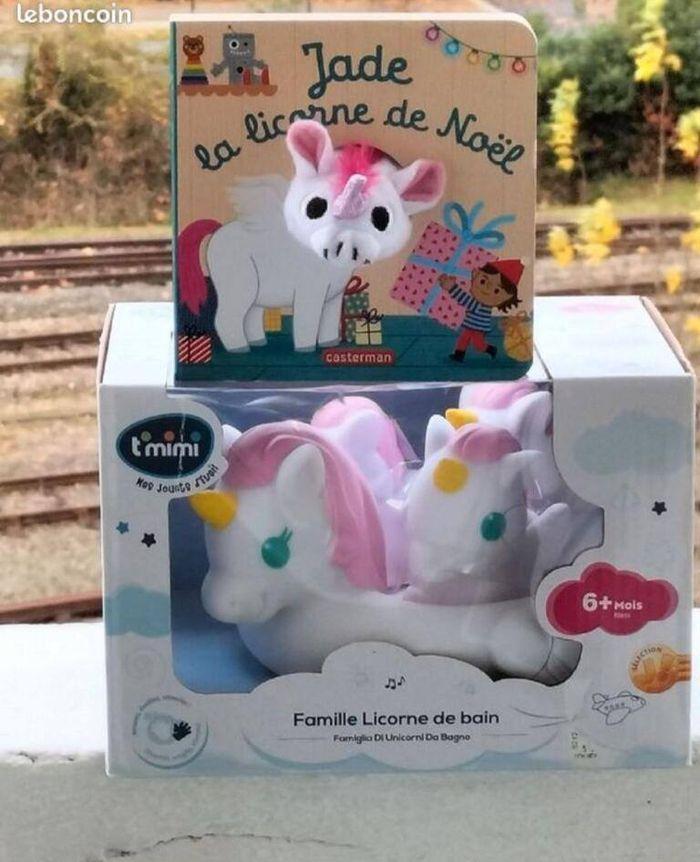 Jeux d'éveil licorne et livre - photo numéro 1