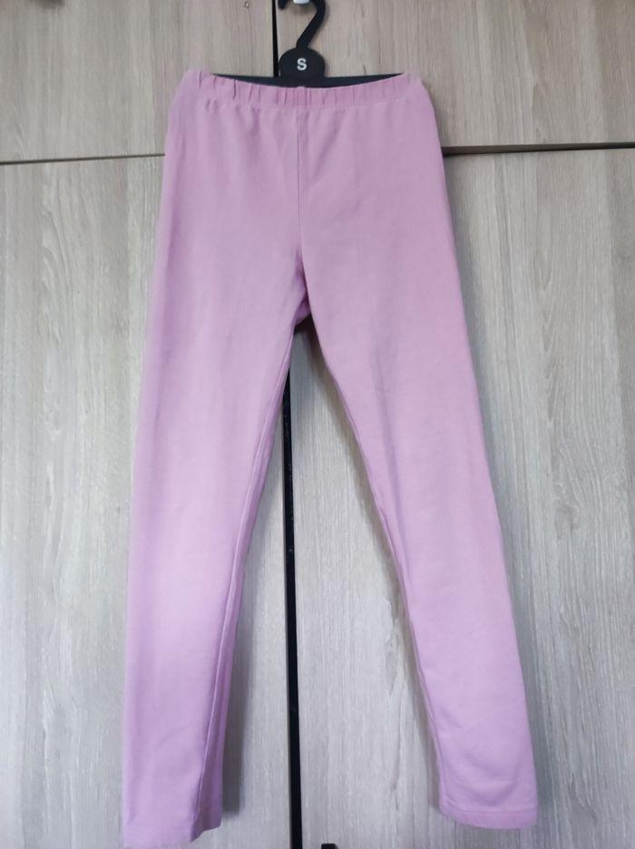 Pantalon legging rose 6-7 ans h&m - photo numéro 1